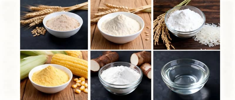 Premium durum wheat semolina and grain matrix for commercial pasta extrusion.