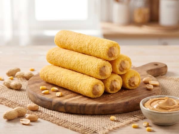 long core filled snack rolls