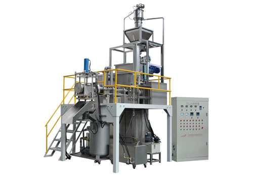 Turnkey Macaroni & Pasta Extrusion Line | Single-Screw | Zhuoheng TXF-160 vacuum negative macaroni extruder for premium commercial pasta.