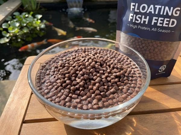 Turnkey Aqua Feed Processing Line | Floating & Sinking | Zhuoheng High-expansion floating fish feed pellets for tilapia and carp produced by Zhuoheng twin-screw extruder