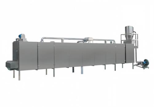 Turnkey Aqua Feed Processing Line | Floating & Sinking | Zhuoheng Hot air circulation baking oven with multi-layer net belt for drying aqua feed pellets