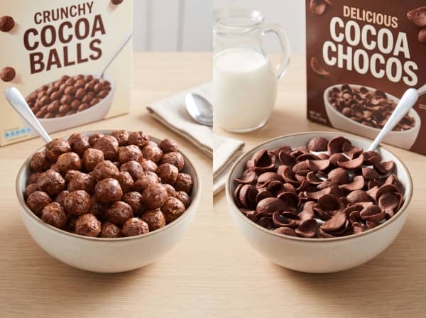 zhuoheng cocoa balls chocolate cereal