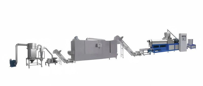 Fully continuous automated stainless steel baby food processing line by Zhuoheng.