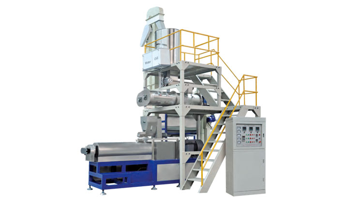 Zhuoheng ZH85 continuous twin-screw extruder unit featuring independent infrared heating zones.